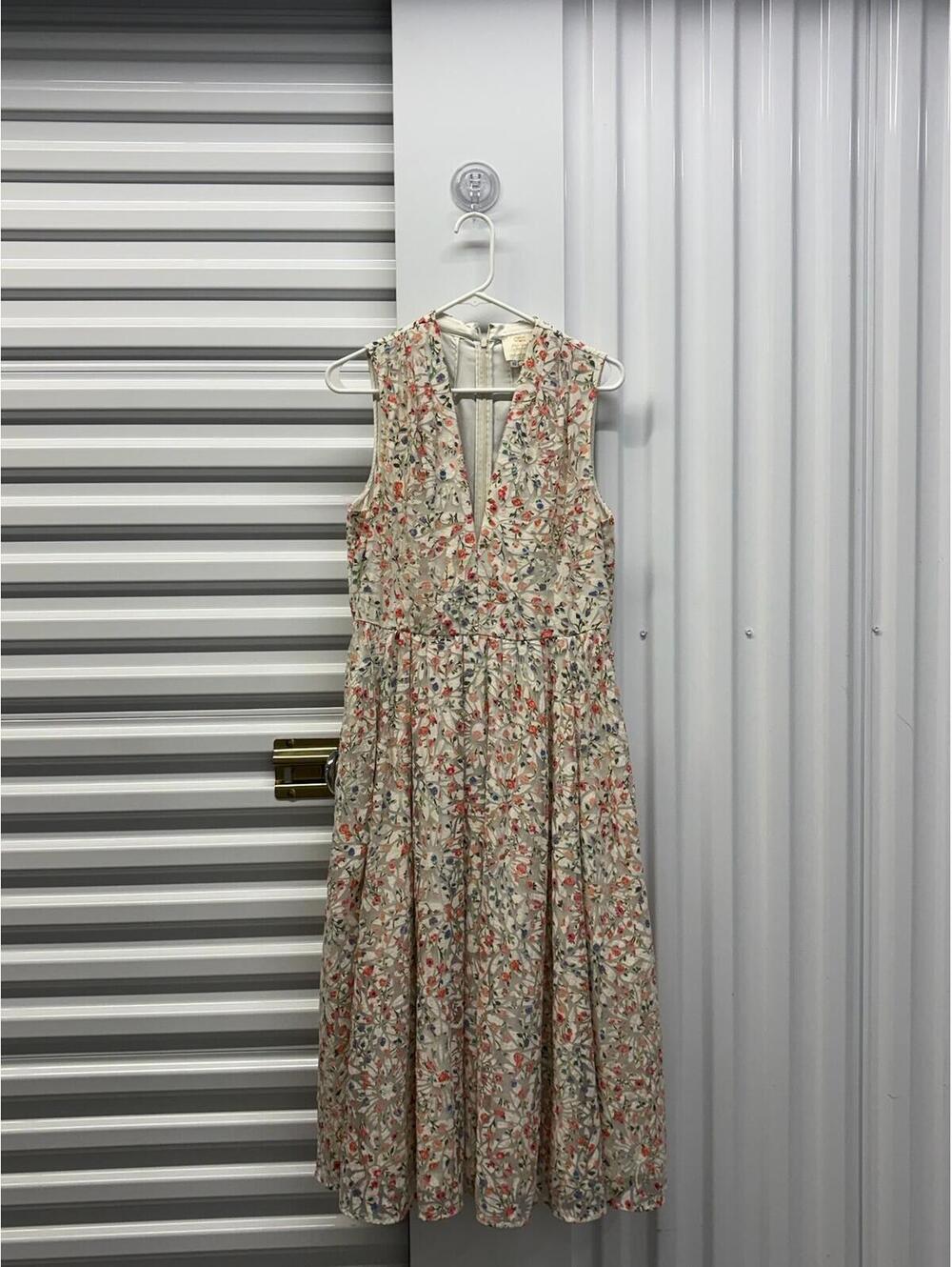 Kate Spade Women’s Size 10 Kate Spade Floral Lace A-Line Tea Dress Pockets